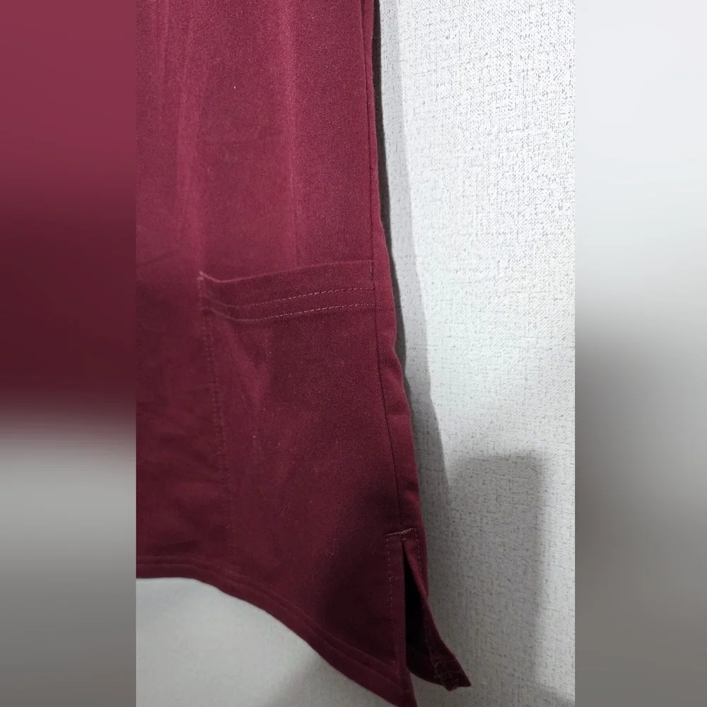 Jaanuu Women's Burgundy Top - Picture 6 of 6